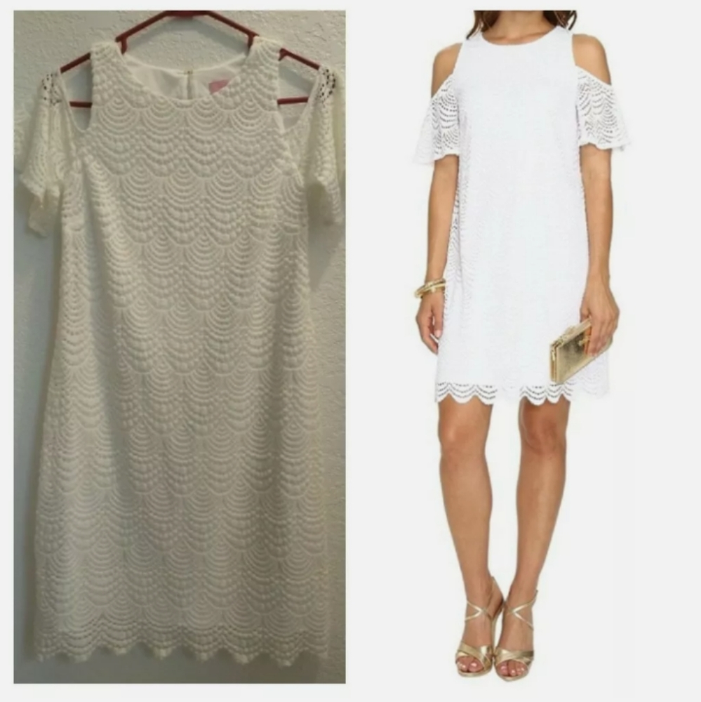 Lilly Pulitzer Somerset scalloped Dress NEW WITHOUT TAGS size XS ( extra Small )